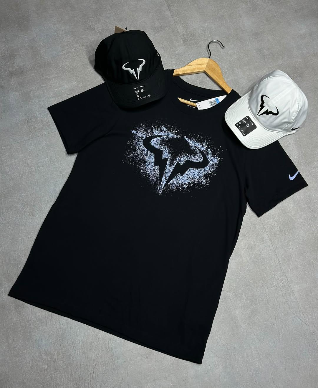 KIT CAMISA RAFAEL NADAL + 2 BONÉS