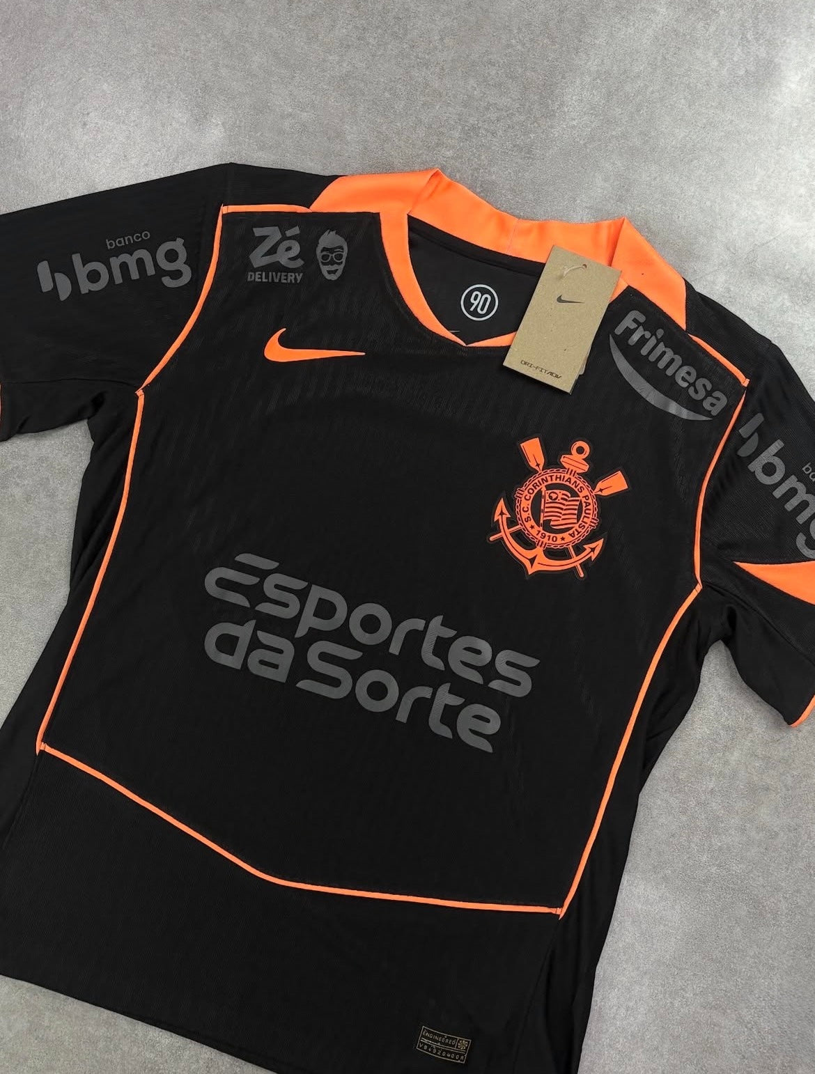 Camisa Corinthians III 25/26 Jogador NK Personalização grátis