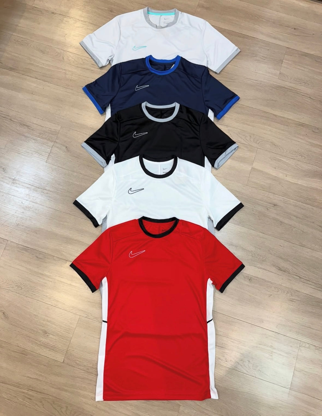 Kit Combo 5 Camisas NK Academy 2025