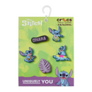 KIT STITCH DIA DAS CRIANÇAS - PELÚCIA GIGANTE STITCH, 1 COPO STANLEY, 1 CROCS E 1 PACK DE JIBBITZ
