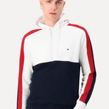 Blusão Tommy Stripe Block Hoodie