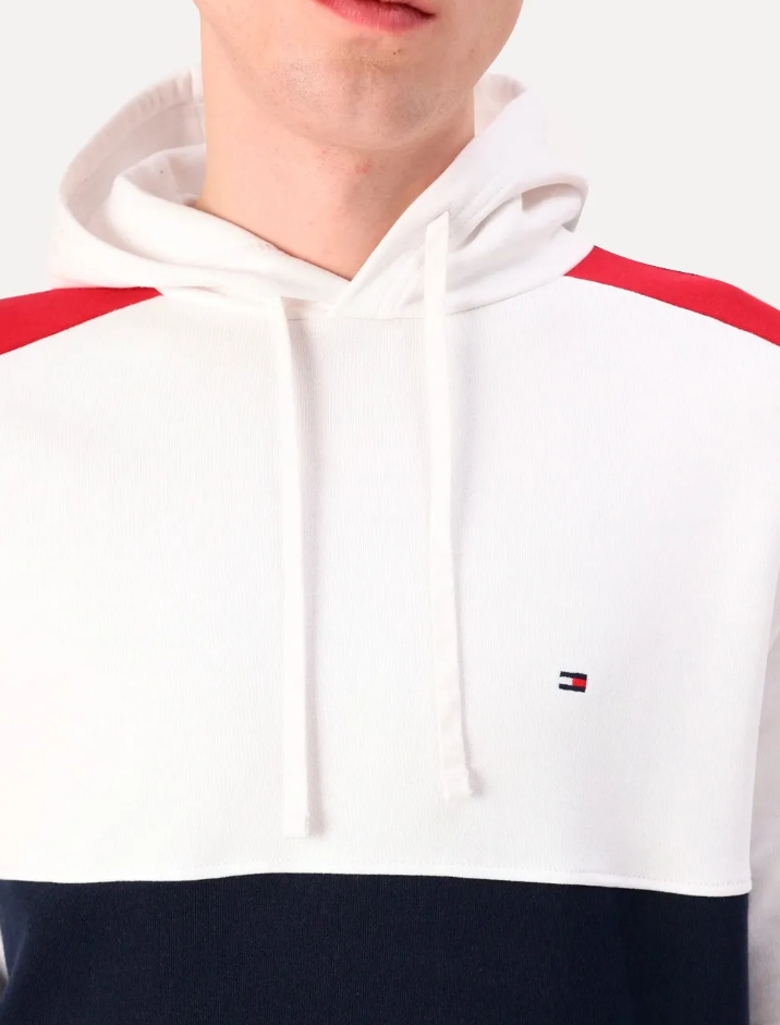 Blusão Tommy Stripe Block Hoodie