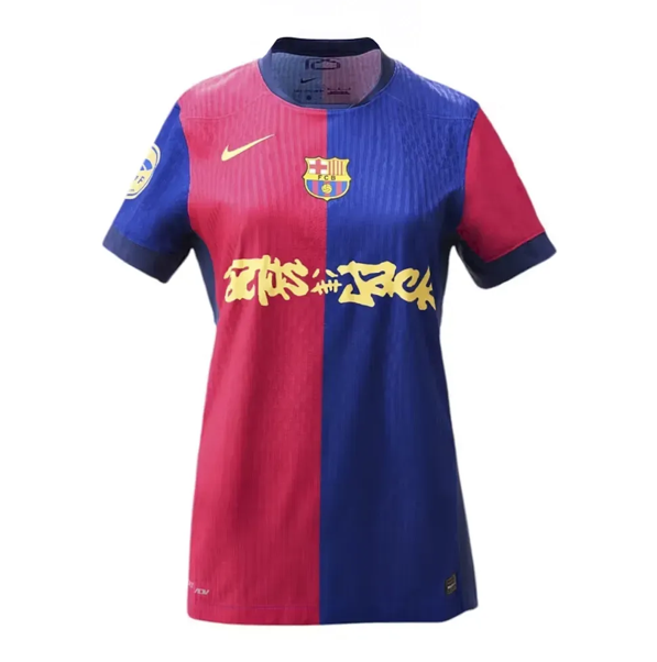 Travis Scott x NK Camiseta Feminina FC Barcelona Cactus Jack 2024/25 Match Home com BOX EXCLUSIVA (Cópia)