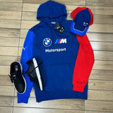 Kit Completo BMW Motosport Pma com Tênis, Boné e Moletom