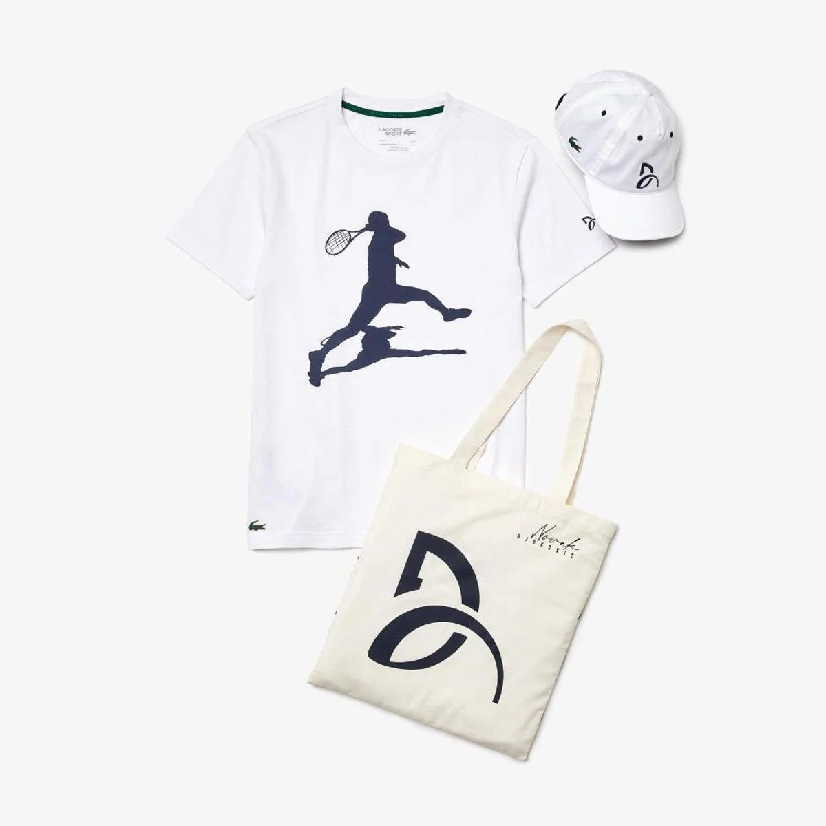 Kit Lcst Camiseta, Boné e Eco Bag Djokovic