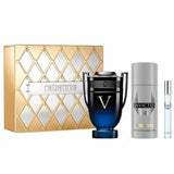 Coffret Rabanne Invictus Victory Elixir Kit - Perfume Masculino + Desodorante +Travel Size Kit