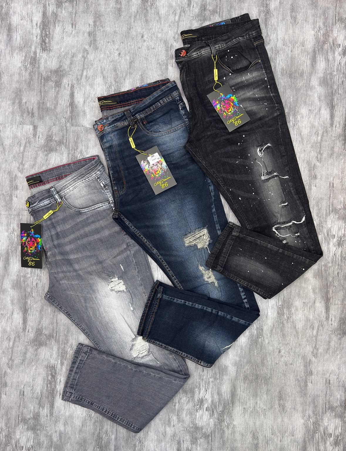 Kit 3 Calças Jeans Jogador