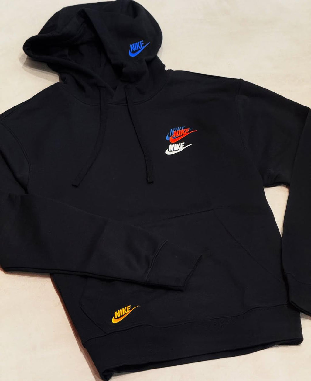 Kit Completo Frio NK Swoosh com Jeans e Tênis NK Ebernon