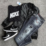 Kit Completo NK com Jaqueta Zara e Jeans Jogador