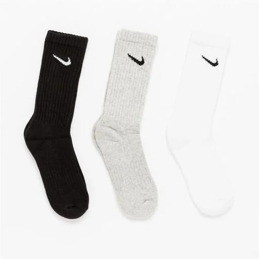 Kit 3 pares de meia Nike cano alto