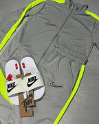 CONJUNTO NK RISCA VERDE COM SLIDE NK VICTORI ONE