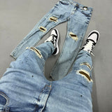 Calça Jeans Skinny Modelo Jogador